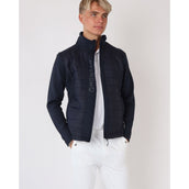 Montar Chaqueta Emanuel Quilt Azul oscuro