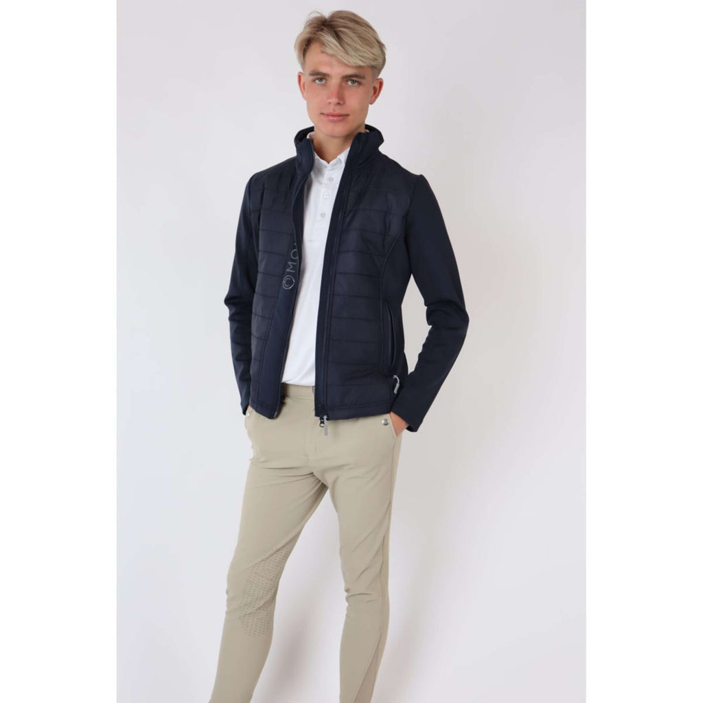 Montar Chaqueta Emanuel Quilt Azul oscuro