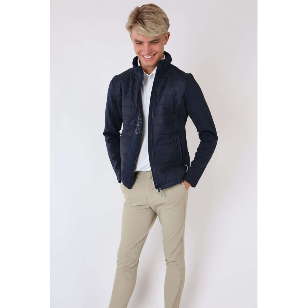 Montar Chaqueta Emanuel Quilt Azul oscuro