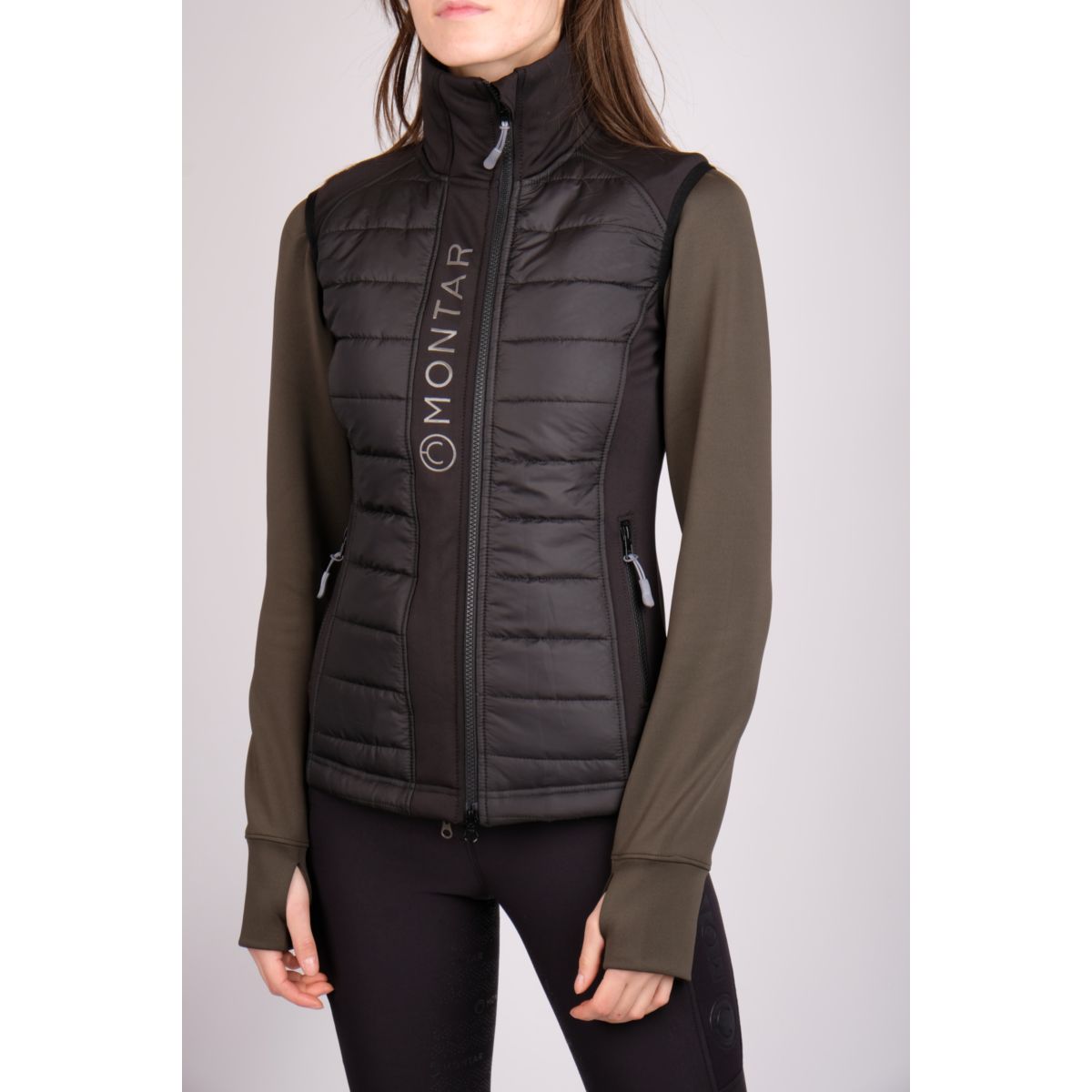 Montar Chaleco Emma Quilt Negro