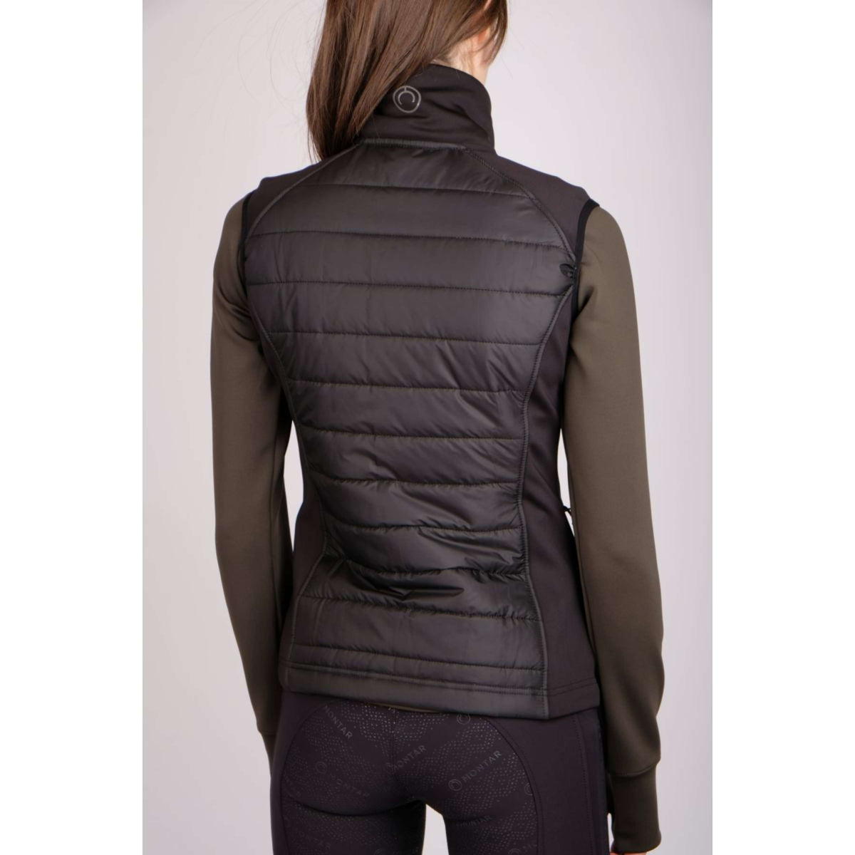 Montar Chaleco Emma Quilt Negro