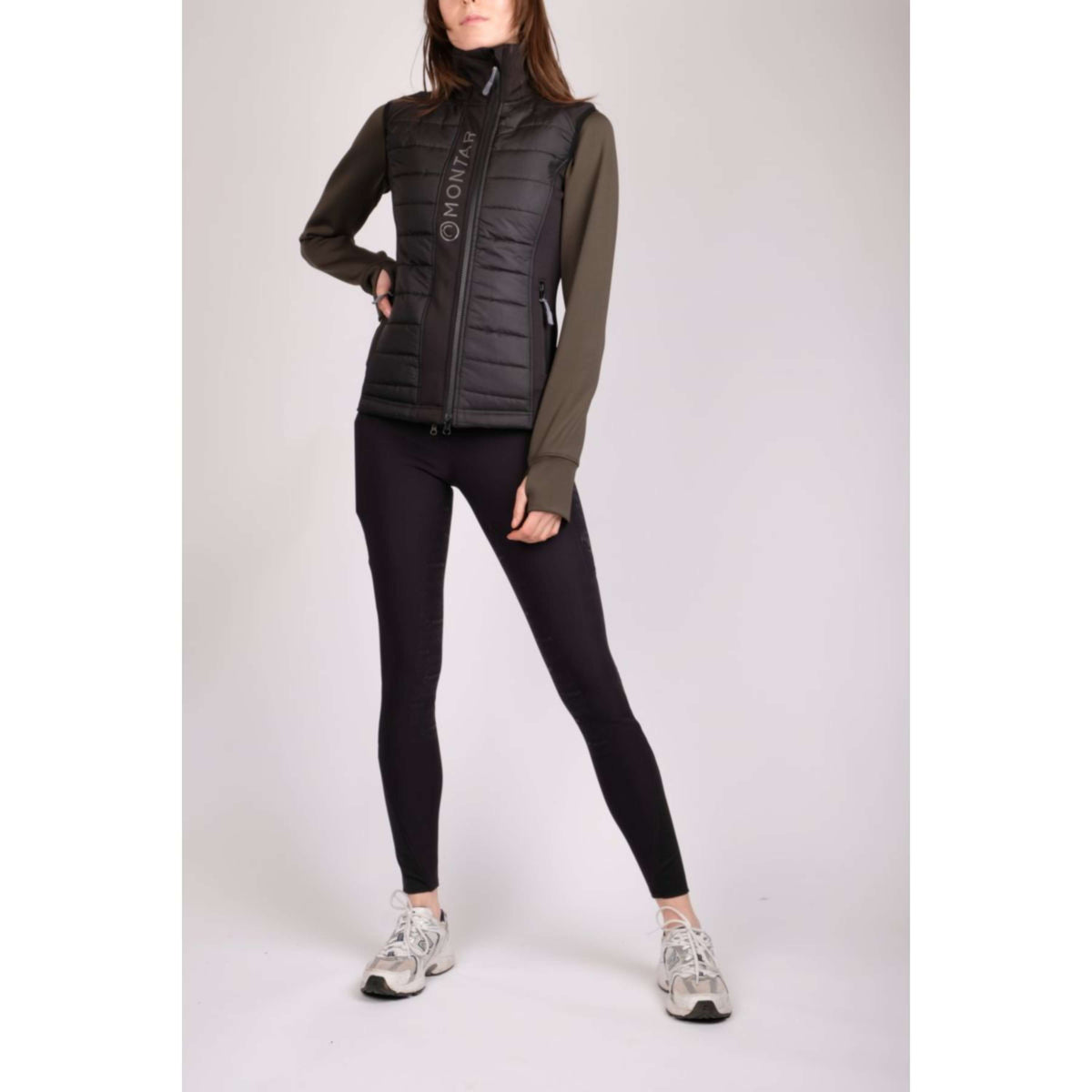 Montar Chaleco Emma Quilt Negro