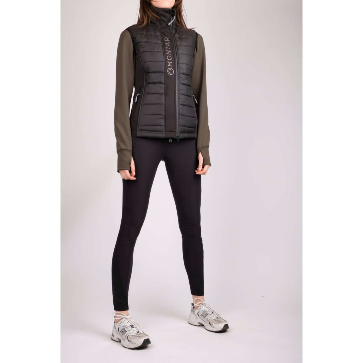 Montar Chaleco Emma Quilt Negro