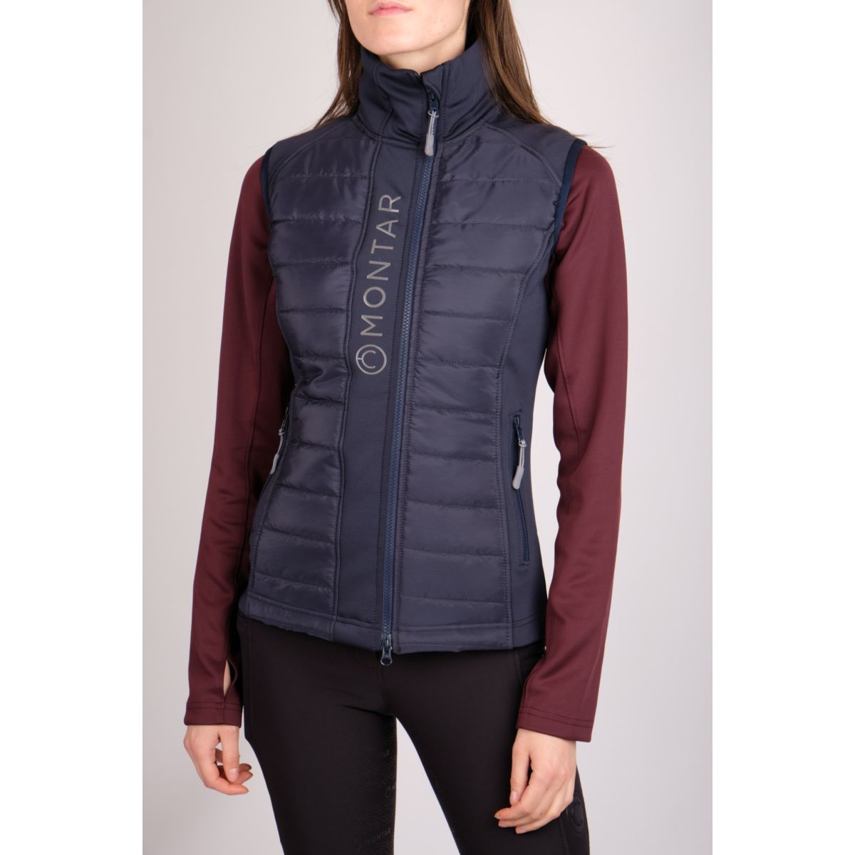 Montar Chaleco Emma Quilt Navy
