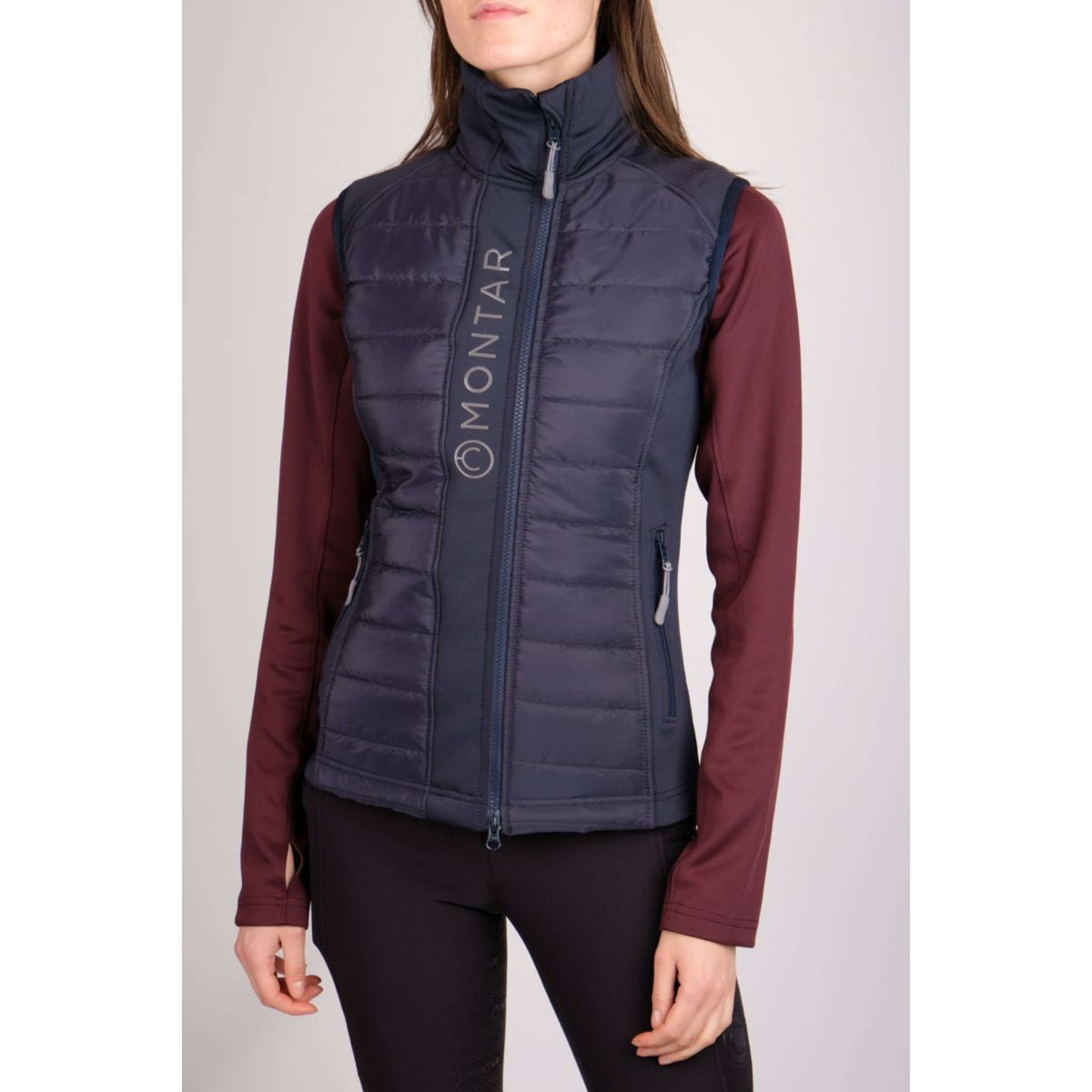 Montar Chaleco Emma Quilt Navy