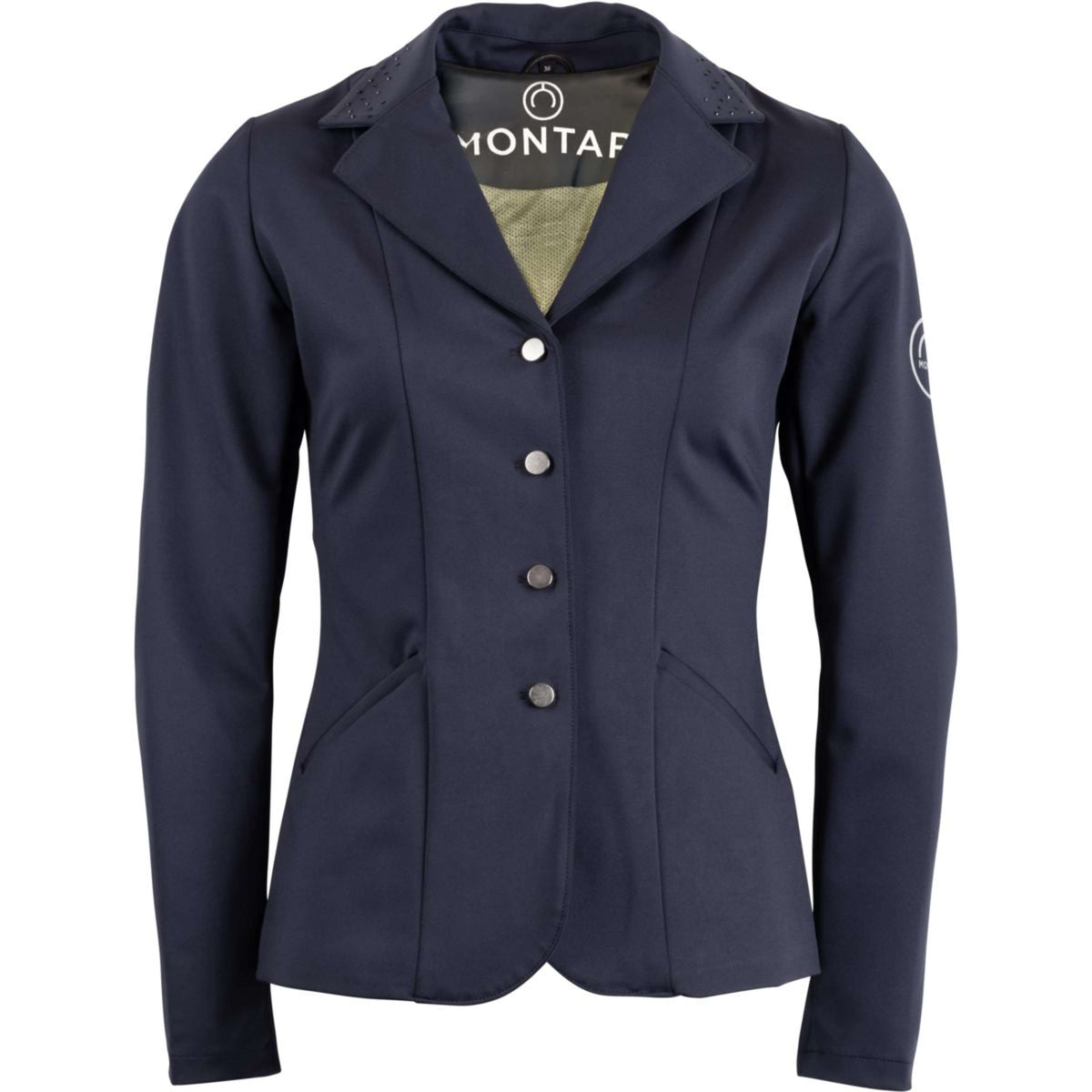 Montar Chaqueta de Competición Bonnie Crystal Navy