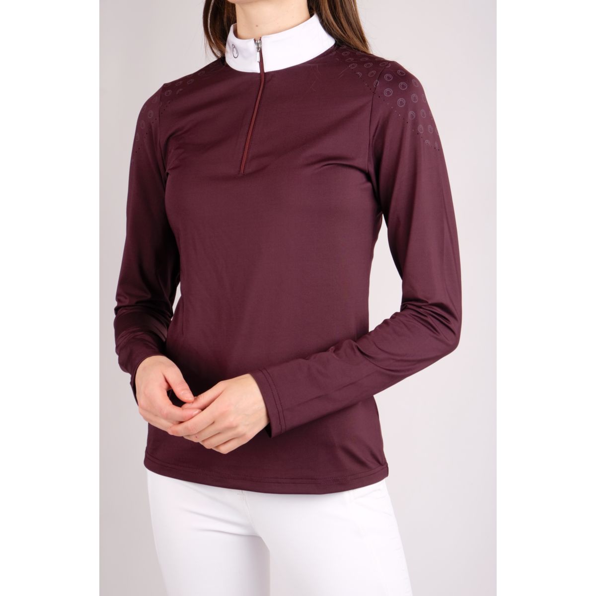 Montar Camiseta de Competición Rosy Ciruela