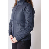 Montar Chaqueta Joann Nylon Logo Tape Marino