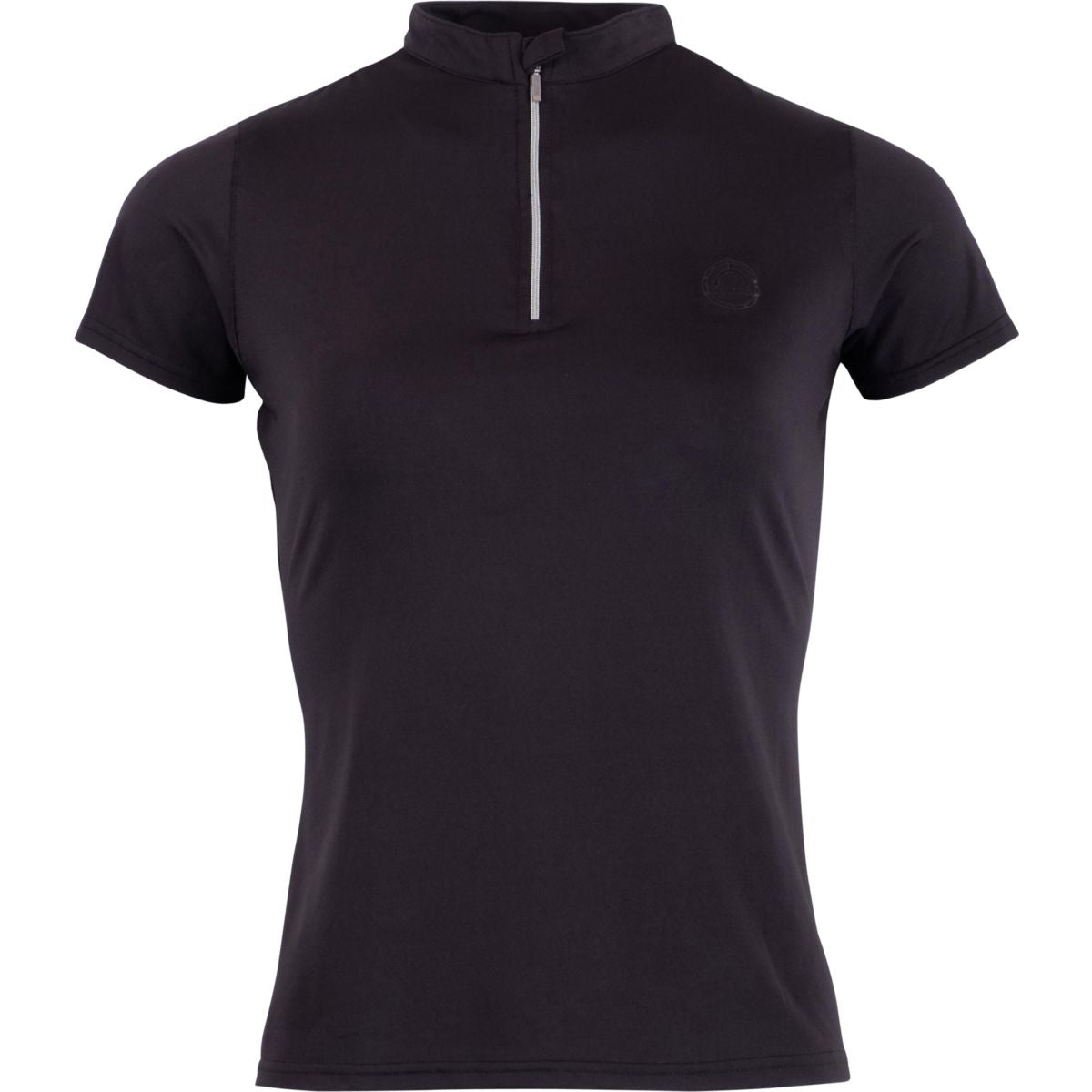 Montar Polo Melanie Logo Atrás Vertical Negro