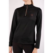 Montar Shirt Everly Rosegold Negro