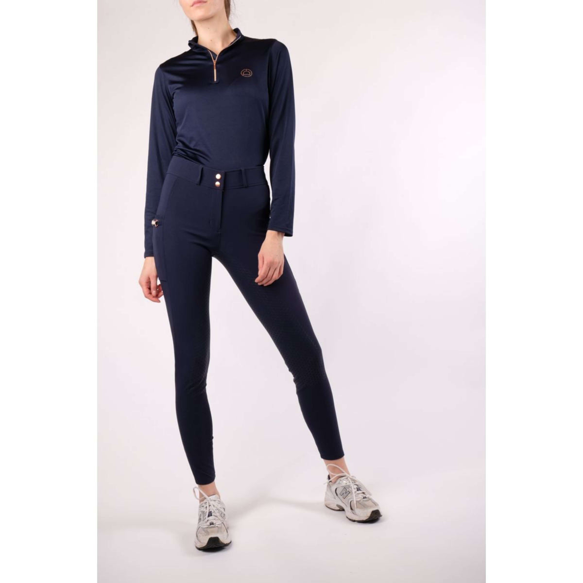 Montar Shirt Everly Rosegold Navy