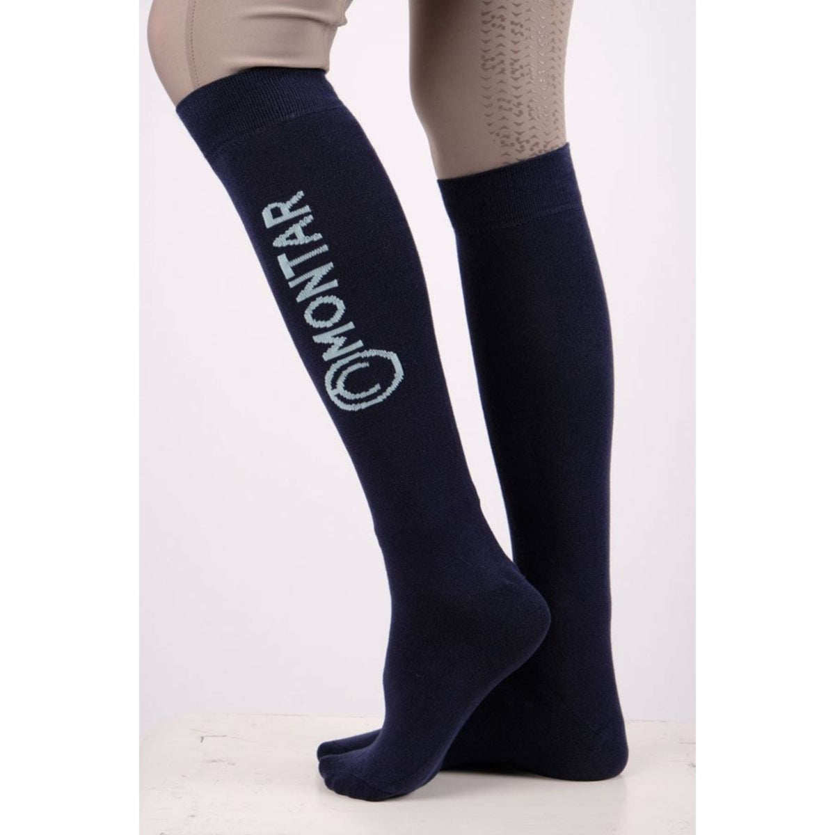 Montar Calcetines con Logo Navy