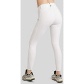 Montar Pantalón de Equitación MoEmilia Full Grip Blanco
