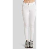 Montar Pantalón de Equitación MoEmilia Full Grip Blanco