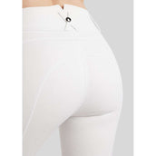 Montar Pantalón de Equitación MoEmilia Full Grip Blanco