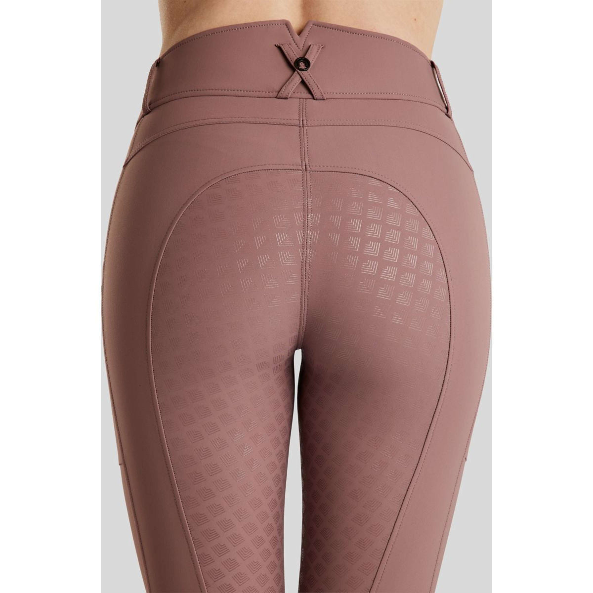 Montar Pantalón de Equitación MoEmilia Full Grip Dusty Rose