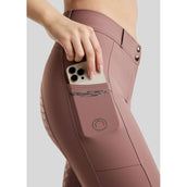 Montar Pantalón de Equitación MoEmilia Full Grip Dusty Rose