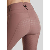 Montar Pantalón de Equitación MoEmilia Full Grip Dusty Rose