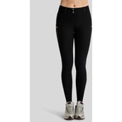 Montar Pantalón de Equitación MoEmilia Full Grip Negro