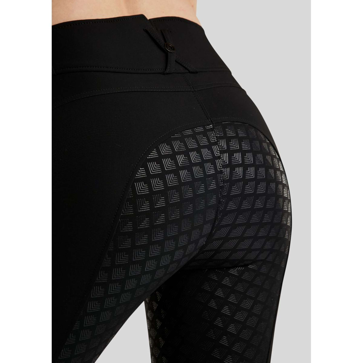 Montar Pantalón de Equitación MoEmilia Full Grip Negro