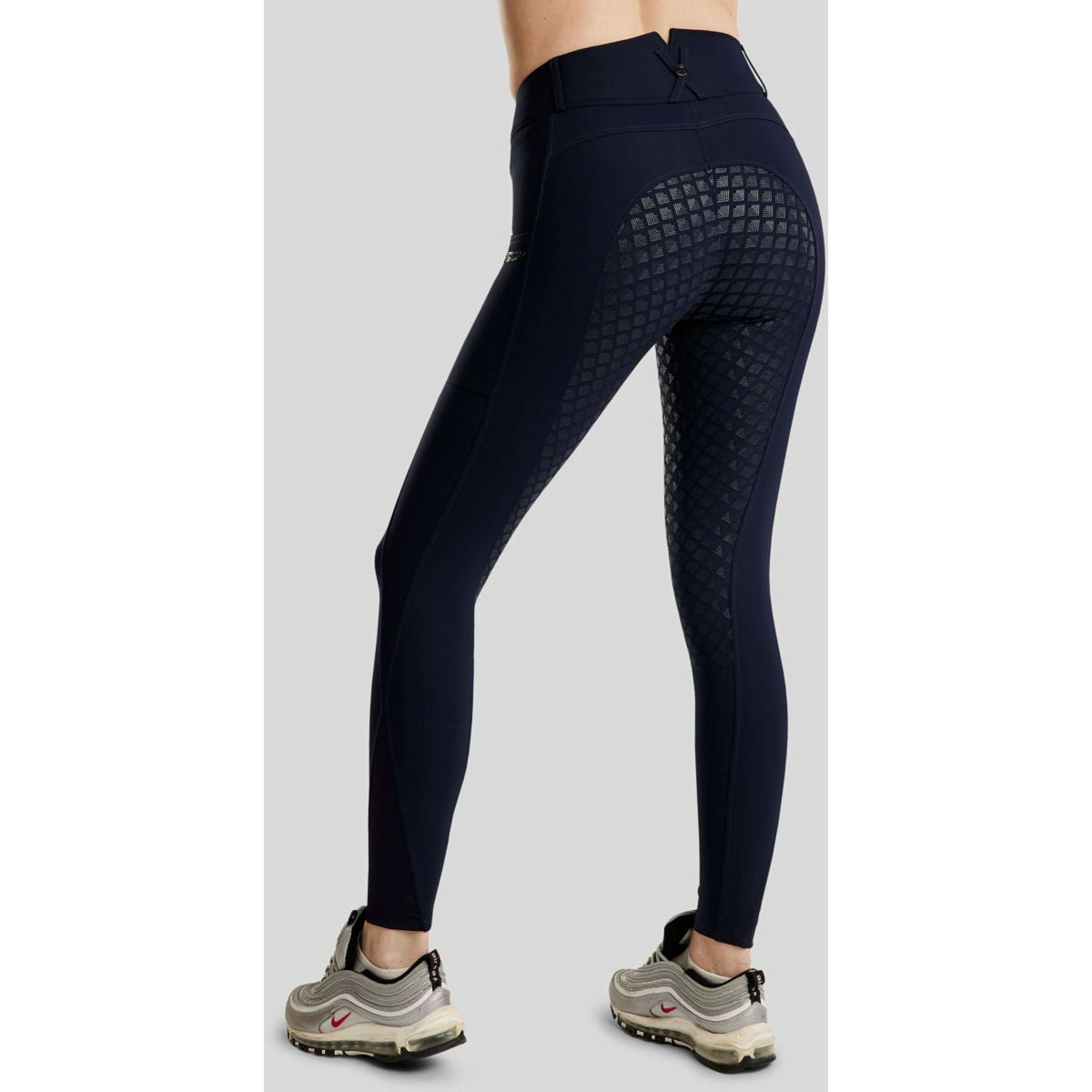 Montar Pantalón de Equitación MoEmilia Full Grip Navy