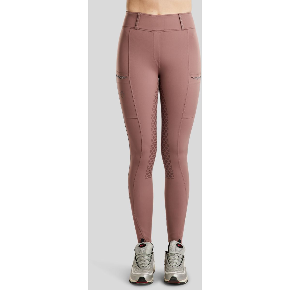 Montar Legging de Equitación MoEmilia Full Grip Dusty Rose