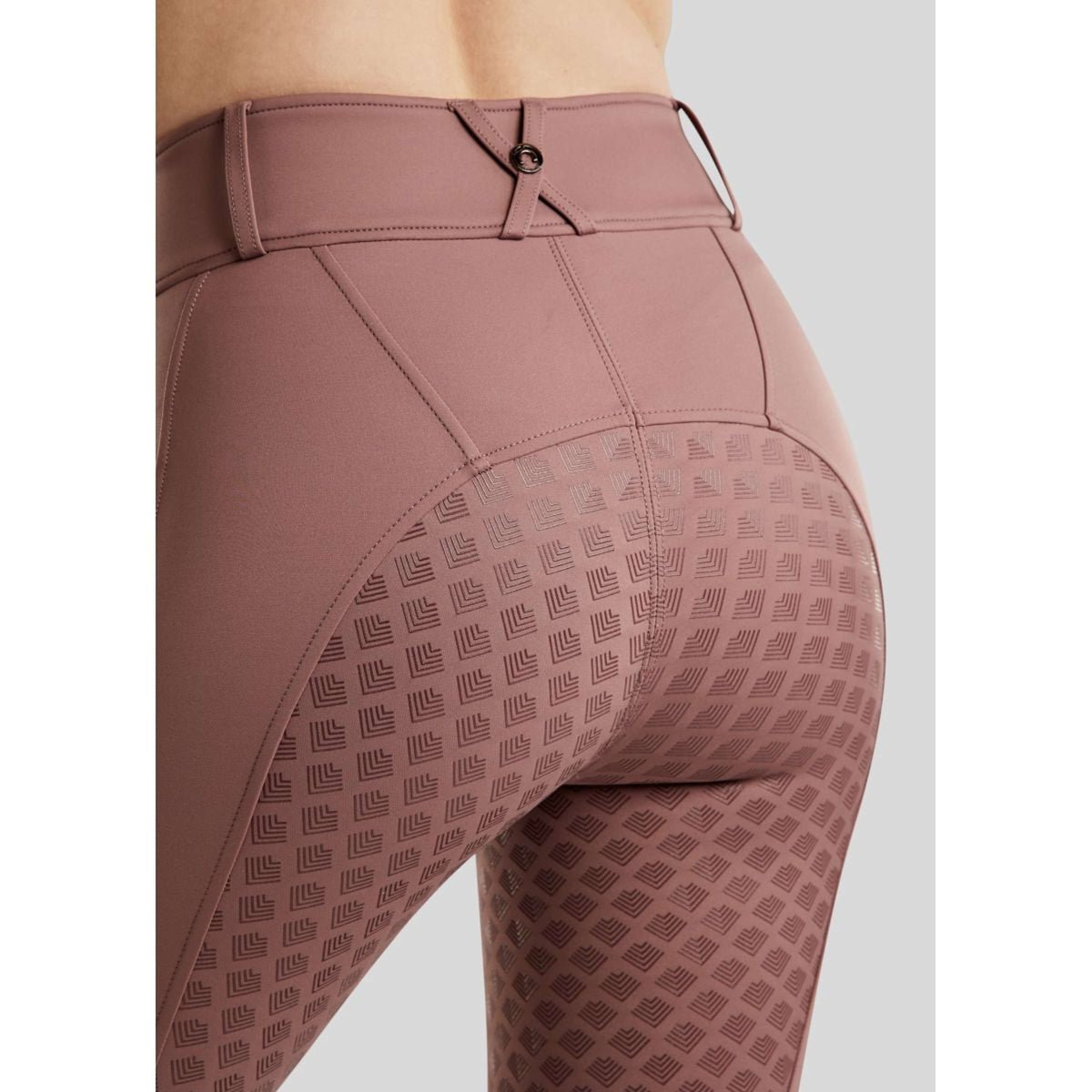 Montar Legging de Equitación MoEmilia Full Grip Dusty Rose