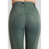 Montar Legging de Equitación MoEmilia Full Grip Jade