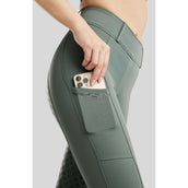 Montar Legging de Equitación MoEmilia Full Grip Jade
