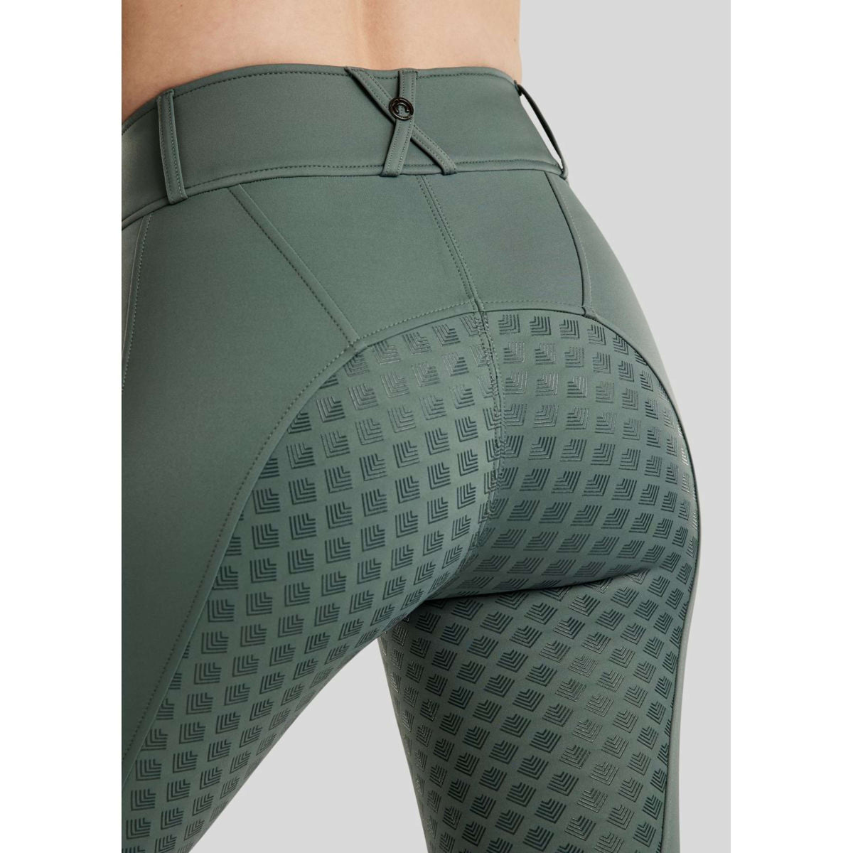 Montar Legging de Equitación MoEmilia Full Grip Jade