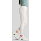 Montar Pantalón de Equitación MoCha Full Grip Blanco
