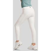 Montar Pantalón de Equitación MoCha Full Grip Blanco