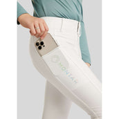 Montar Pantalón de Equitación MoCha Full Grip Blanco