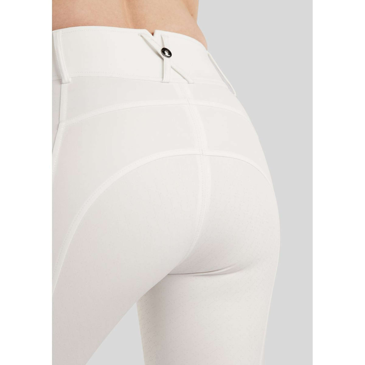 Montar Pantalón de Equitación MoCha Full Grip Blanco