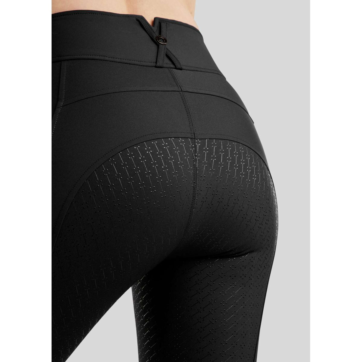Montar Pantalón de Equitación MoCha Full Grip Negro