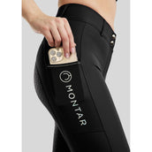 Montar Pantalón de Equitación MoCha Full Grip Negro