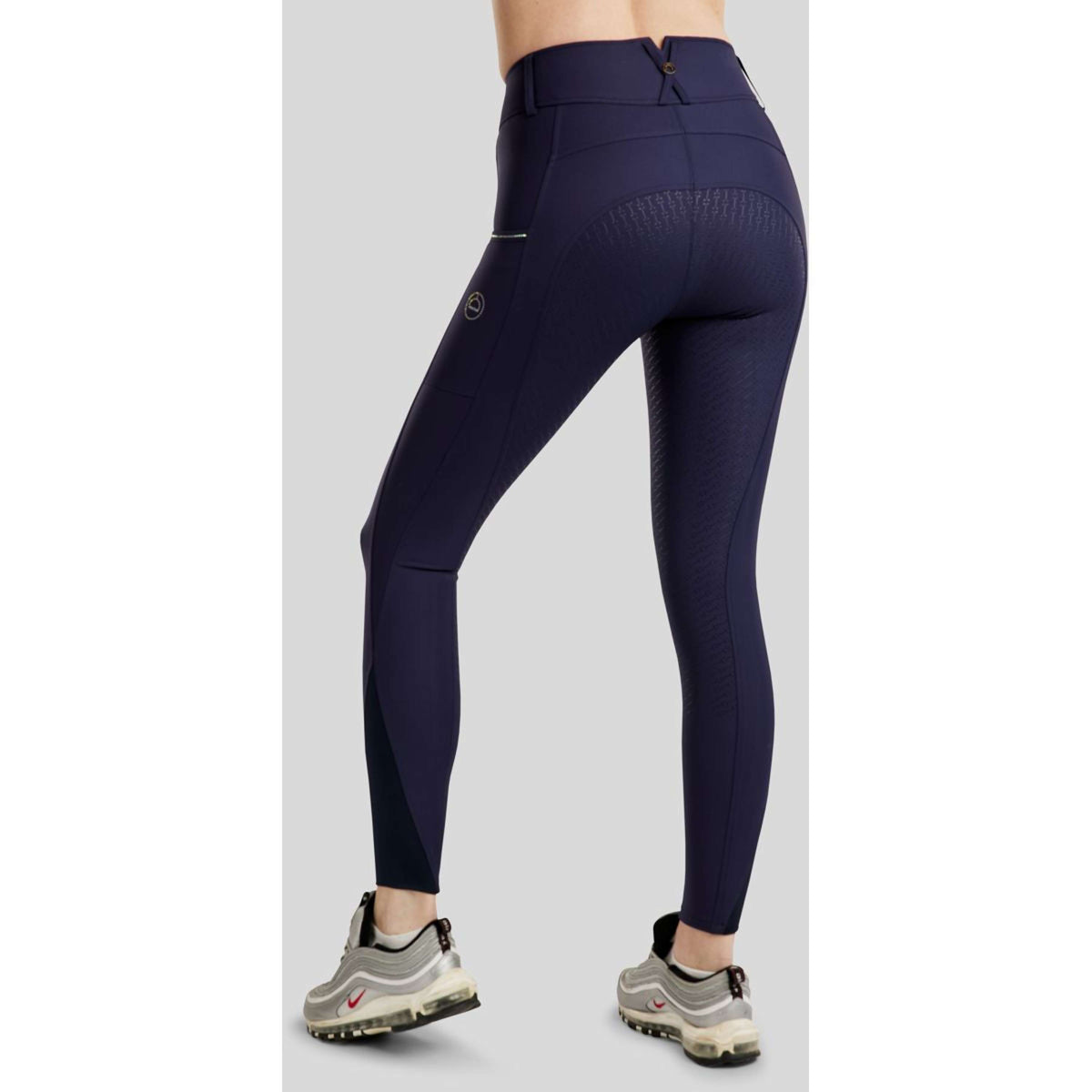 Montar Pantalón de Equitación MoCha Full Grip Navy