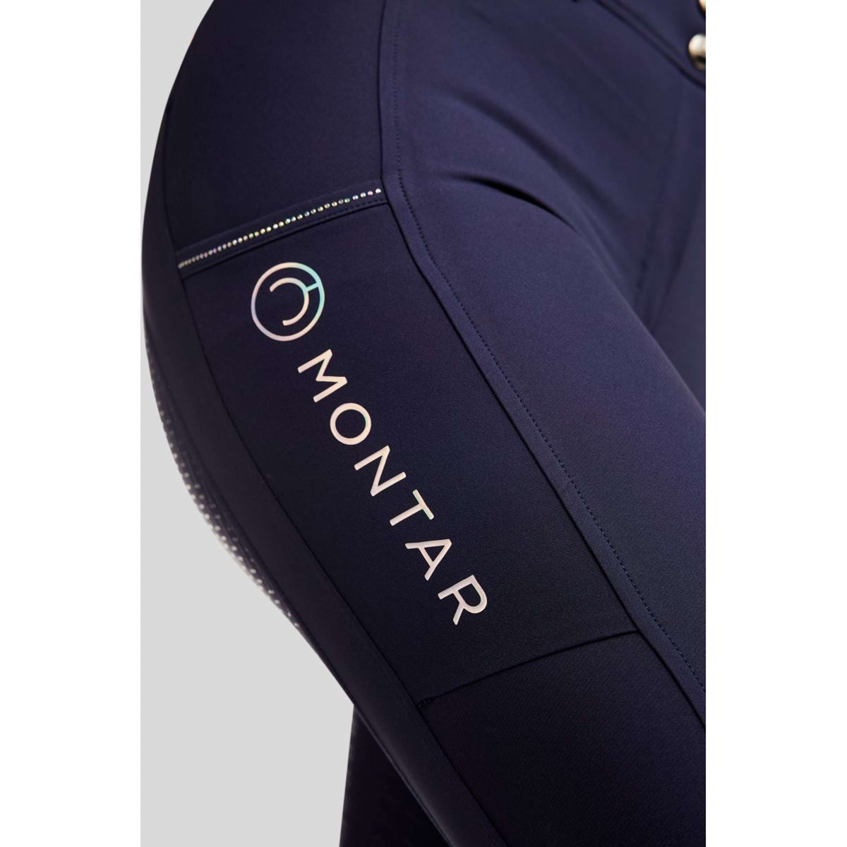Montar Pantalón de Equitación MoCha Full Grip Navy