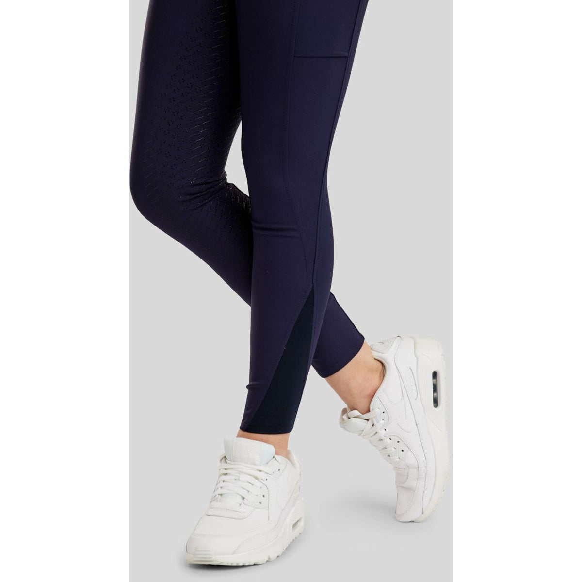 Montar Pantalón de Equitación MoCha Full Grip Navy