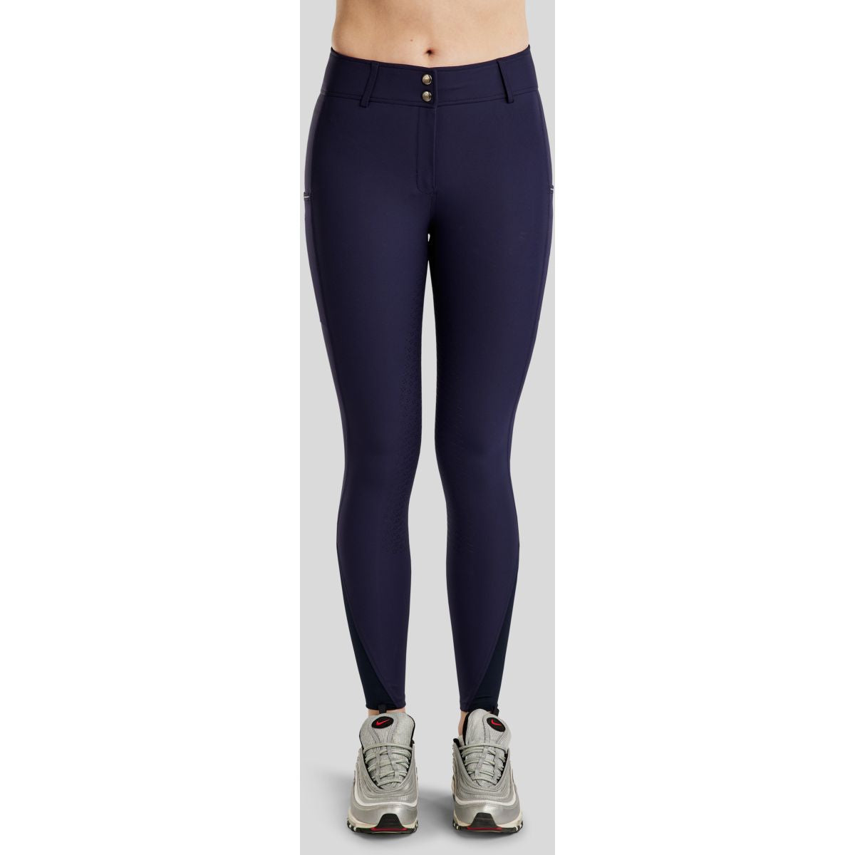 Montar Pantalón de Equitación MoCha Full Grip Navy