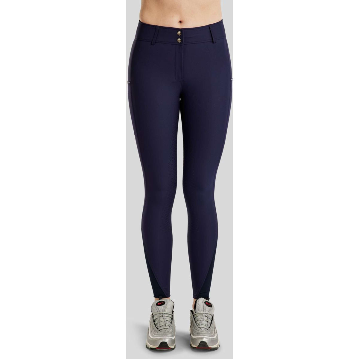Montar Pantalón de Equitación MoCha Full Grip Navy
