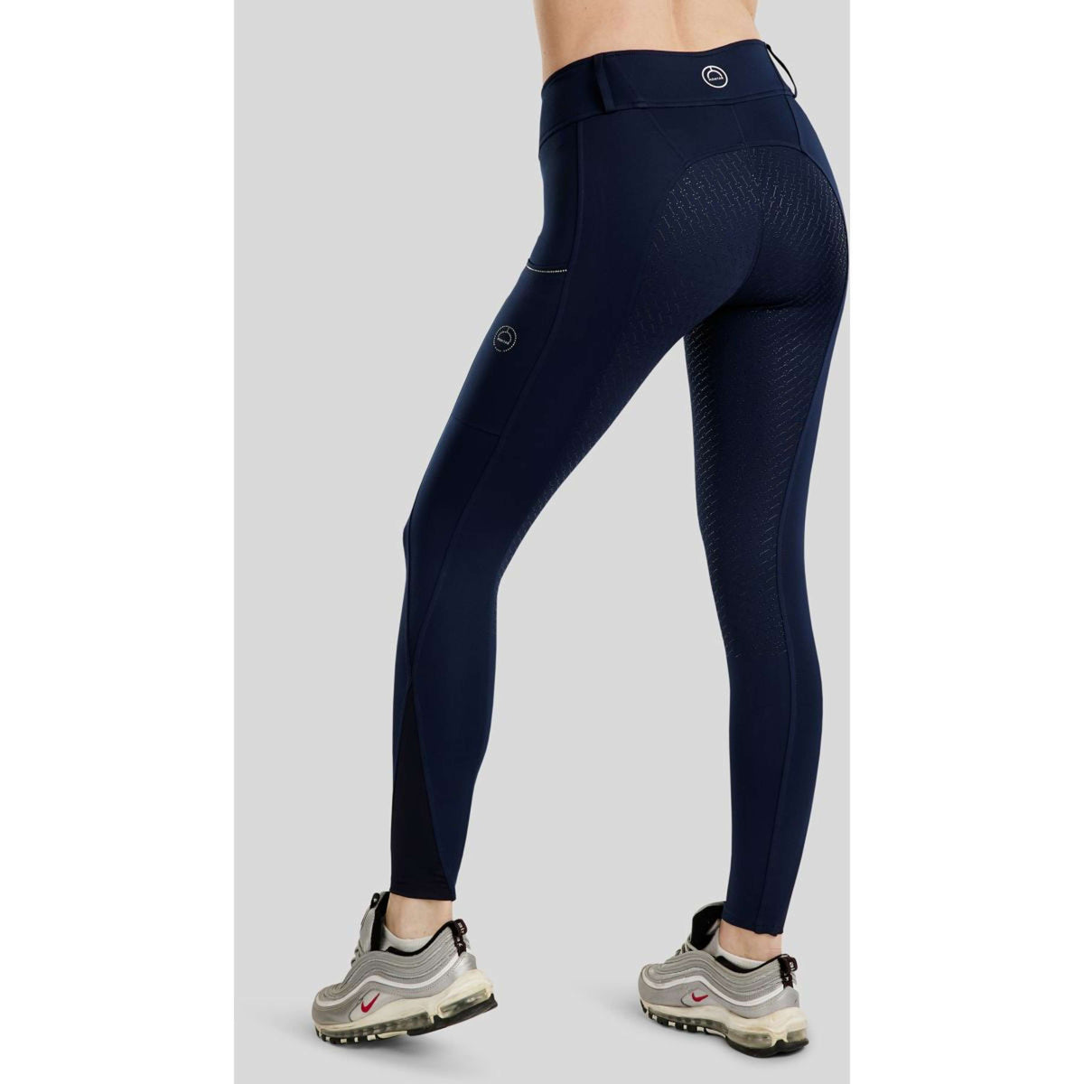 Montar Legging de Equitación MoCha Full Grip Navy