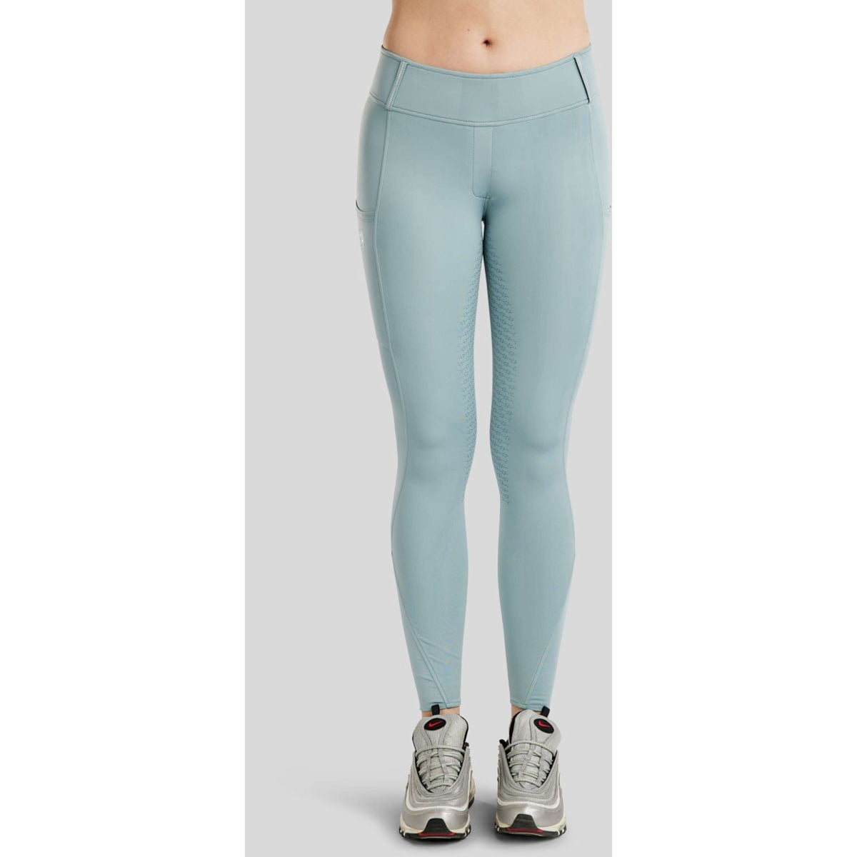 Montar Legging de Equitación MoCha Full Grip Stone Blue