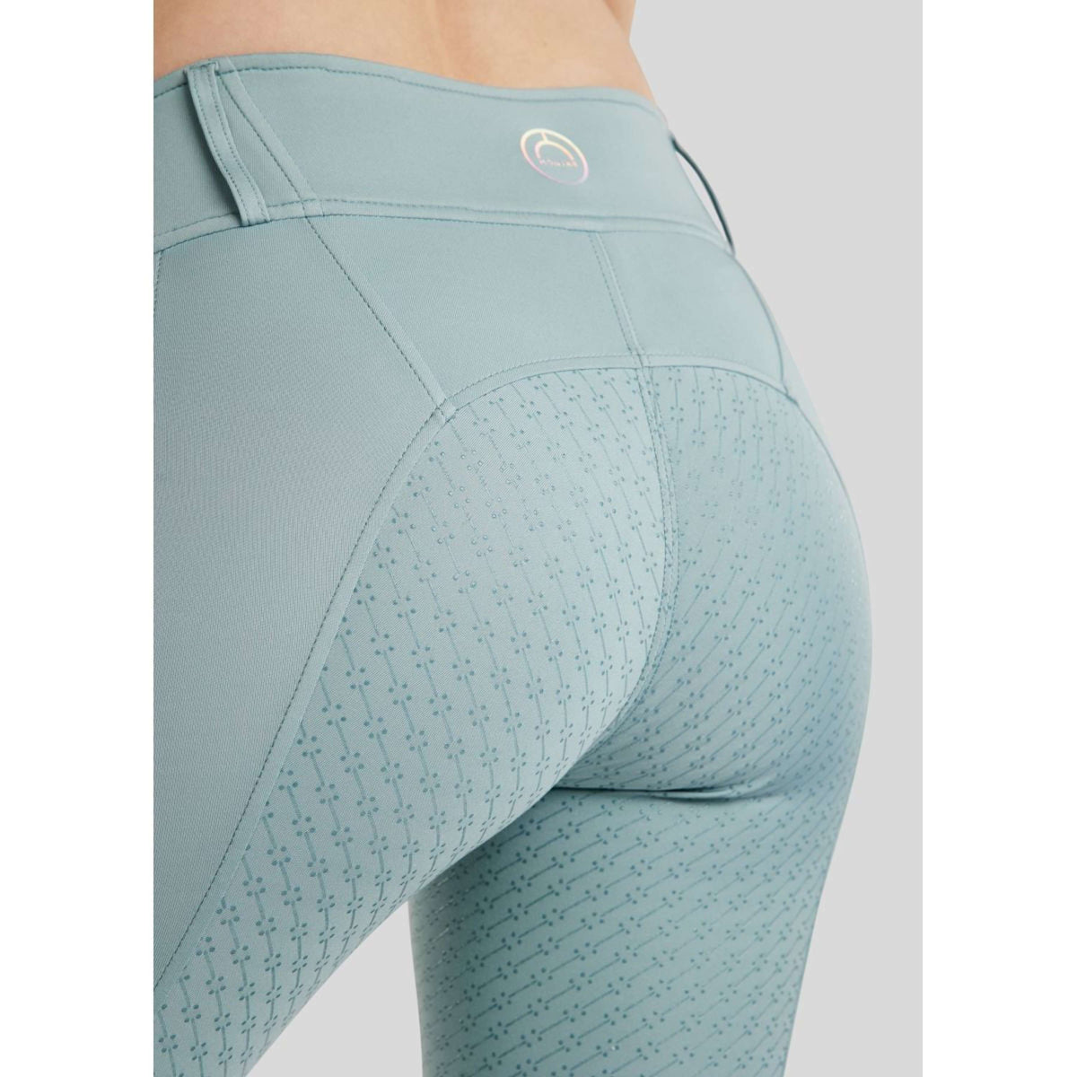 Montar Legging de Equitación MoCha Full Grip Stone Blue