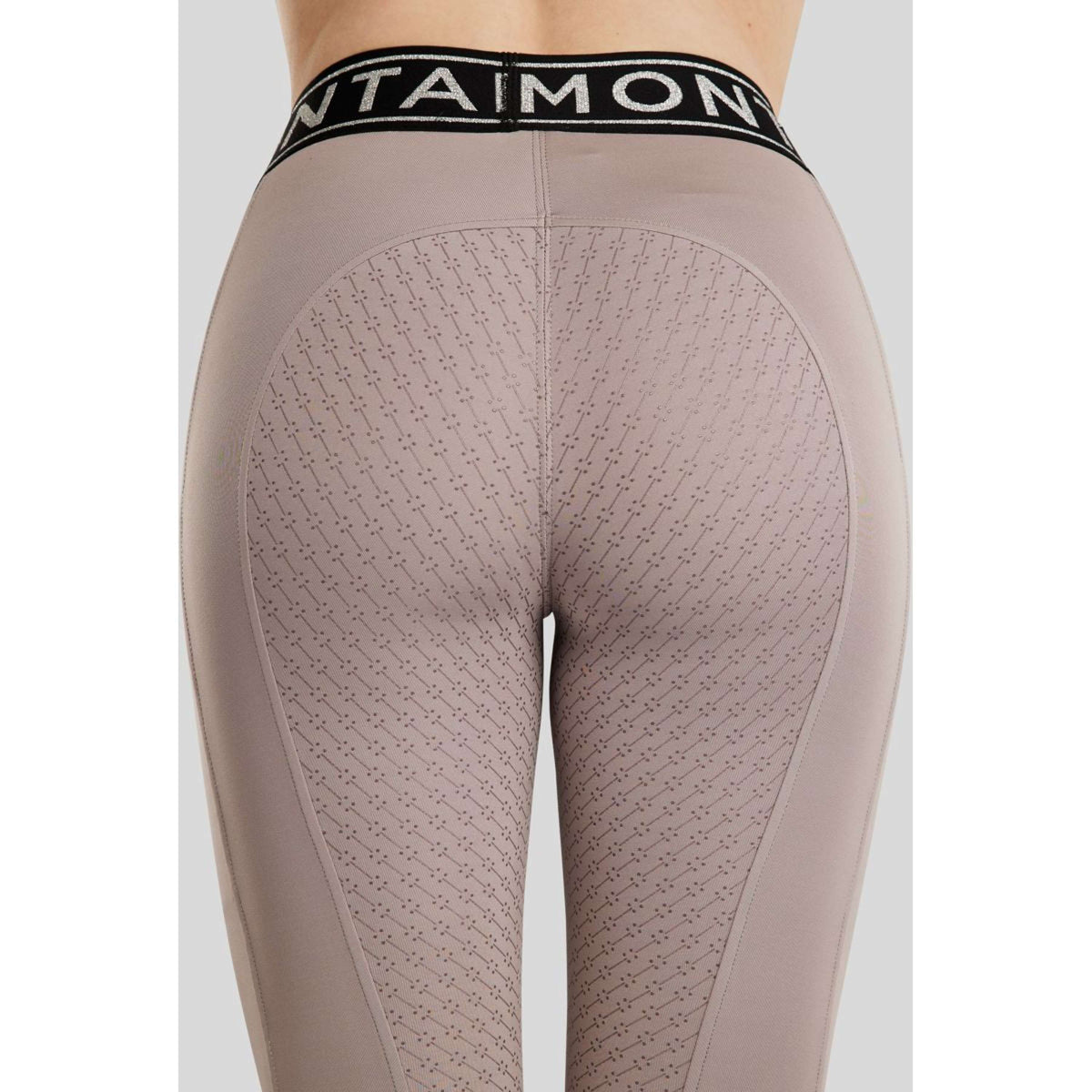 Montar Legging de Equitación MoSille Full Grip Rose Grey