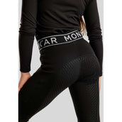 Montar Legging de Equitación MoSille Full Grip Negro