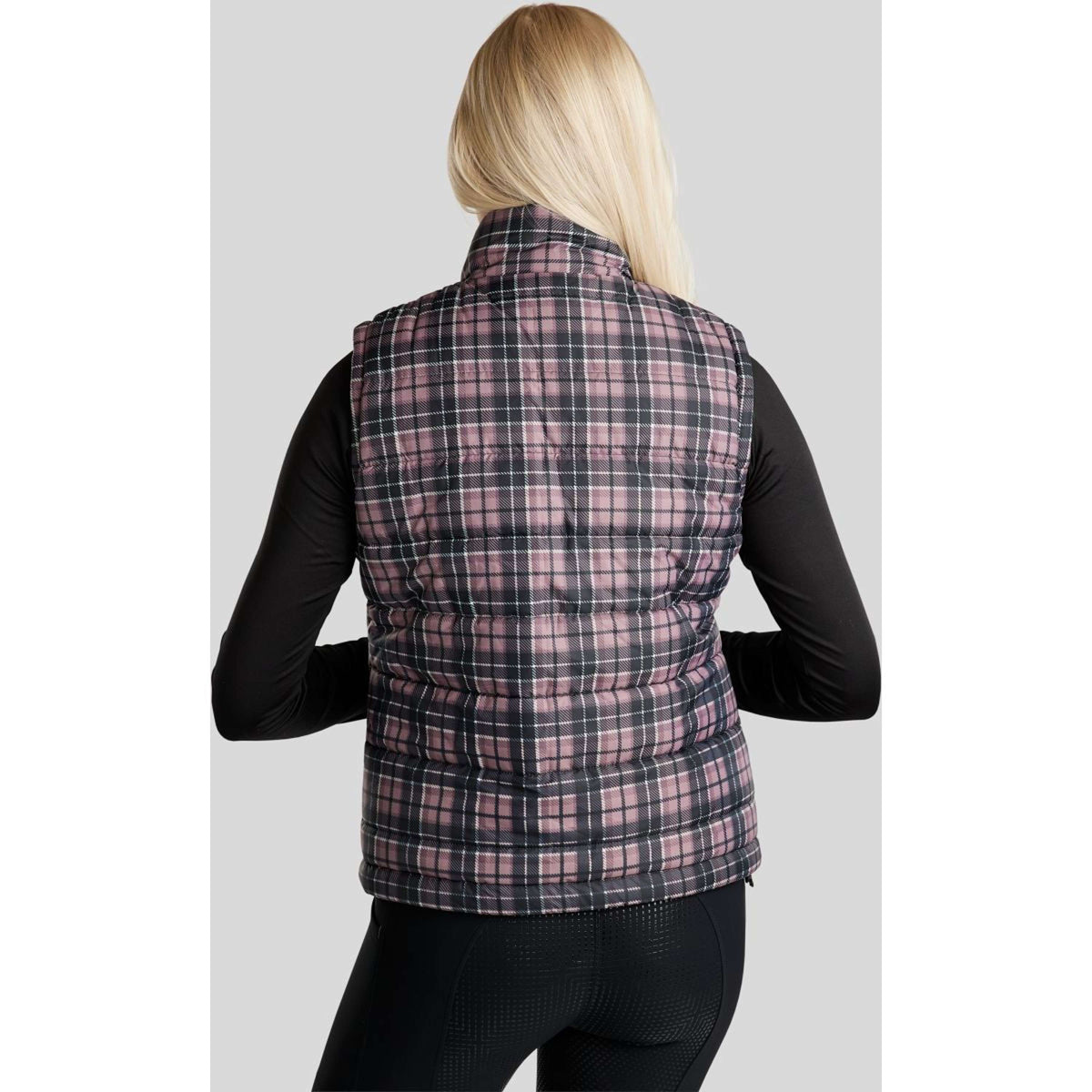 Montar Chaleco MoCheri Reversible Black Peony