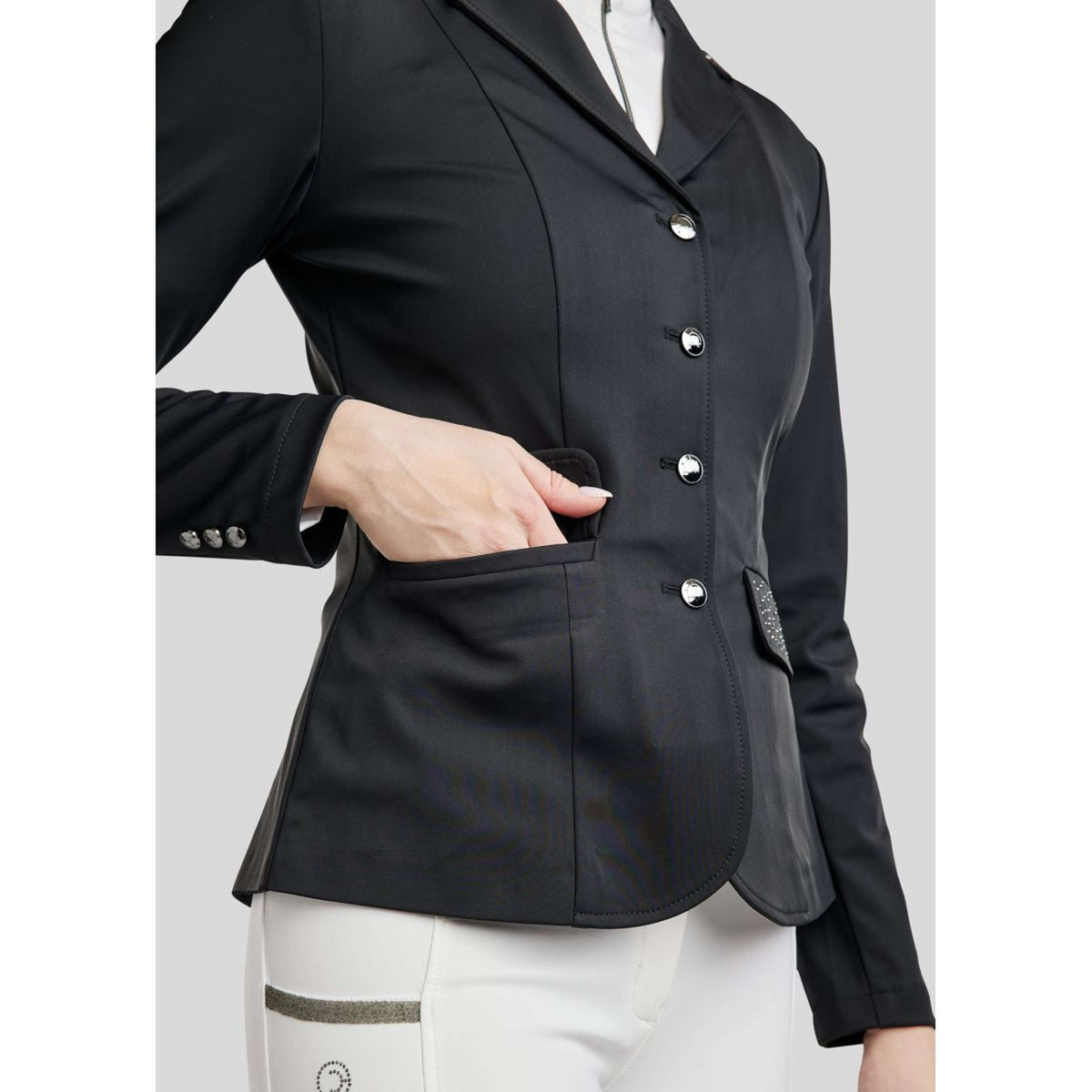 Montar Chaqueta de Competición MoEmilia Negro