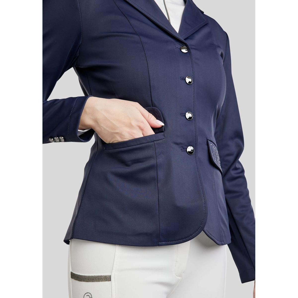 Montar Chaqueta de Competición MoEmilia Navy