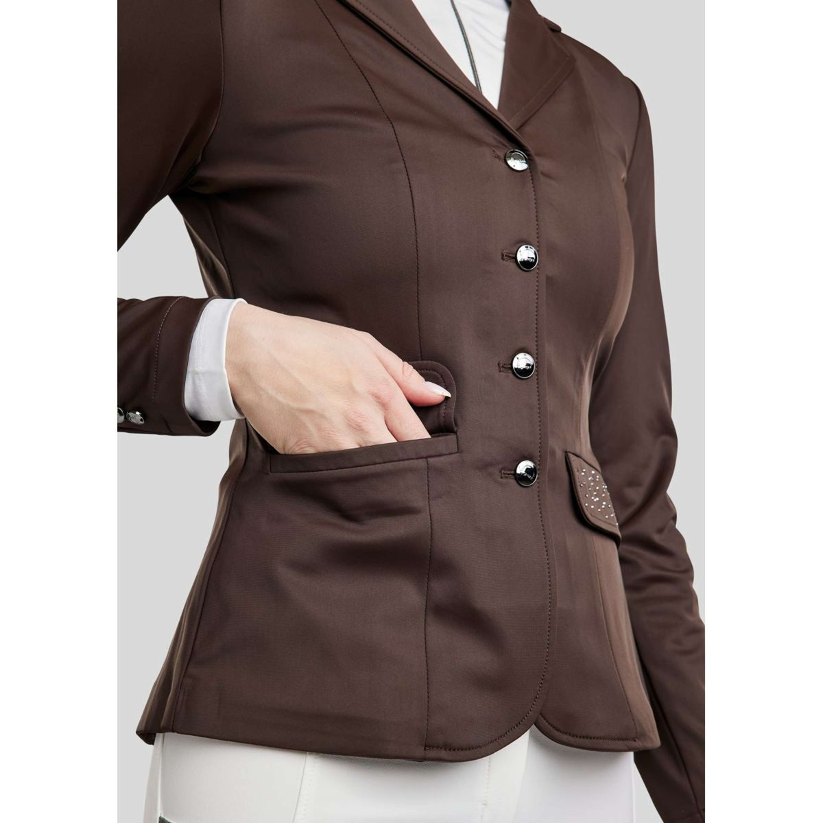 Montar Chaqueta de Competición MoEmilia Black Peony